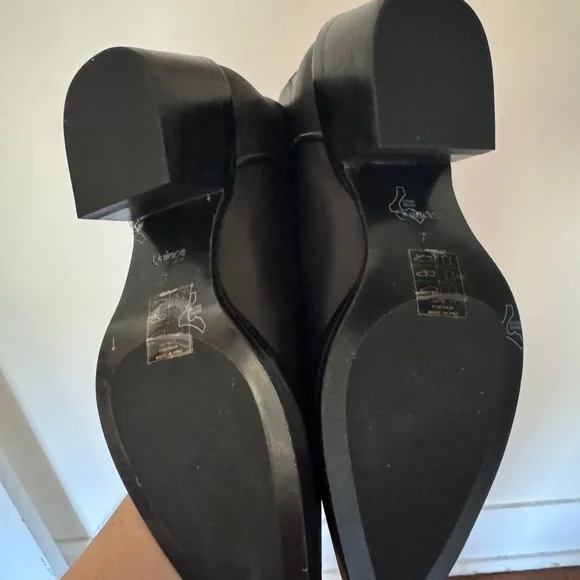 Quince Italian leather tall western boots - Picture 4 of 6